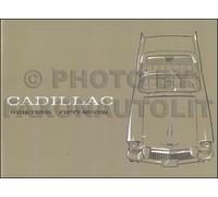 1957 Cadillac Opuscolo Deville Eldorado Serie 62 60 Speciale Fleetwood 75