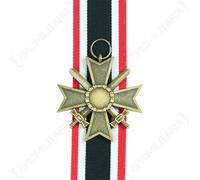 1957 GUERRA MERITO CROCE - 2nd CLASSE - ww2 repro con nastro Tedesca Militare