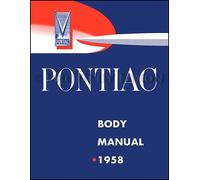 1958 Pontiac Corpo Negozio Manuale Bonneville CATALINA Capo Stella Safari 58