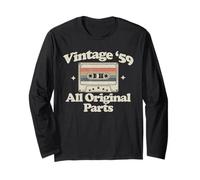 1959 Birthday Birthday T-shirt Birthday Birthday 66 Years Maglia a Manica