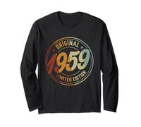1959 Birthday Birthday T-shirt Birthday Birthday 66 Years Maglia a Manica