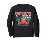 1959 Birthday Birthday T-shirt Birthday Birthday 66 Years Maglia a Manica