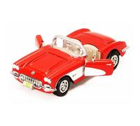 1959 Chevy Corvette Convertible Red - Showcasts 73216 - 1/24 Scale Di