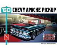 AMT 1960 Chevy Apache Pick-Up Strada Macchina 1/25 Modello Plastica Kit 1444
