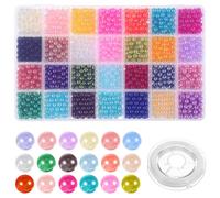 1960 Pcs Perline Braccialetti Kit Creazione Gioielli Piccole Perle Collane