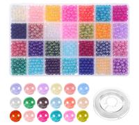 1960 Pcs Set Di Perle Sparse Produzione Gioielli Fascino Perline Sciolte