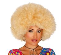 1960s 1970s Jumbo Parrucca Afro da Carnevale Disco 1980s Deluxe Grande Ricci