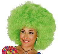 1960s 1970s Jumbo Parrucca Afro da Carnevale Disco 1980s Deluxe Grande Ricci