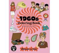 1960s Coloring Book: Simple and Large Print