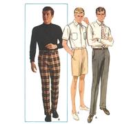1960s Motivo, Uomo Pantaloni, Pantaloni, Pantaloni Pantaloncini E
