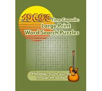 1960s Time Capsule: Large Print Word Search Puzzles: A Nostalgic Puzzle Journey Through the Decade