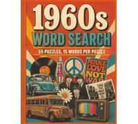 1960s Word search: 55 Puzzles 15 words per puzzle