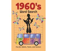 1960's Word Search Puzzle Book: Word Searches about the 1960's, Groovy, Retro