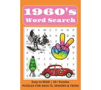 1960s Word Search: Retro Puzzles From the Swinging Sixties