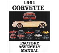 1961 Corvette Fabbrica Montaggio Manuale 61 Esploso Views Chevy Chevrolet
