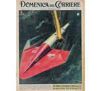 1961 La Domenica Del Corriere (N°18) "Come Arriveranno su Marte" Rivista Origi