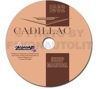 1962 Cadillac Riparazione Negozio Manuale CD Deville Eldorado 62 Fleetwood 60