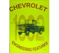 1962 Chevrolet Camion Ingegneria Caratteristiche Manuale Pickup Suburban Big