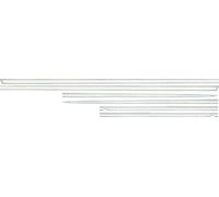 1962 Chevy Impala, Bel Aria Corpo Laterale Modanatura Set Bianco W/O , 6-Piece