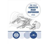 1963 Corvette Posteriore Sospensione Servizio Training Manuale - Riparazione