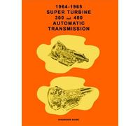 1964-1965 Buick Super Turbina 300 400 Trasmissione Automatica Diagnosi Manuale