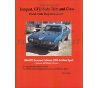 1964-1972 Tempest E Gto Corpo Bicchiere Parti Interchange Manuale Pontiac Lemans