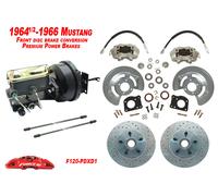 1964-66 Ford Mustang Kit Freni a Disco con Rotori XD 11.25" Carbon Core