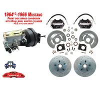 1964-66 Ford Mustang Kit Freni A Disco Power Disc Force 10 Brakes