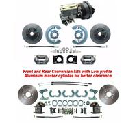 1964-66 Ford MUSTANG Potenza Freno a Disco Conversione Kit - 4 Ruota Freni