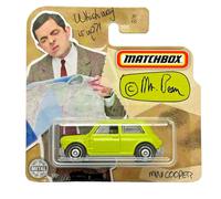 1964 Austin Mini Cooper 1275S Matchbox 2020 MB765 Mr. Bean Toy Car Short Card