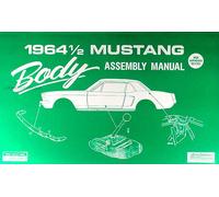 1964 Ford MUSTANG Corpo Fabbrica Montaggio Manuale 64 Windows Blocchi Cromo Orlo