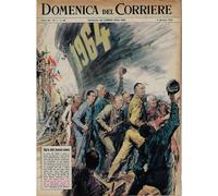 1964 La Domenica Del Corriere (N°1) "Varo Del Nuovo Anno" Rivista Originale