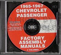 1965 1966 1967 Chevy Montaggio Manuale CD Ss Impala Caprice Biscayne Bel Aria