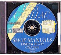 1965 Cadillac Negozio Manuale E Corpo Riparazione CD Deville Eldorado Fleetwood