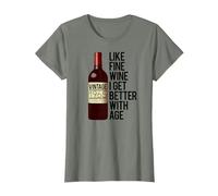 1965 COME IL BUON VINO MIGLIORO CON L'ETÀ Meme di compleanno Maglietta