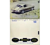 1965 Corvette Sting Raggio Proprietari Manuale Con Busta 65 Chevy Guida Libro