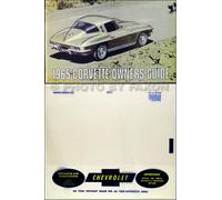 1965 Corvette Sting Raggio Proprietari Manuale Con Busta 65 Chevy Guida Libro