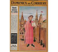 1965 La Domenica Del Corriere (N°46) "Dante Ancora in Esilio" Rivista Original