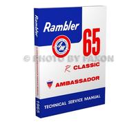 1965 Manuale Officina Rambler Classic & Ambassador 65 AMC Service