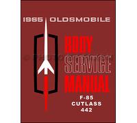 1965 Olds F-85 Cutlass E 442 Corpo Riparazione Negozio Manuale Jetstar I