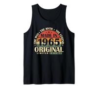 1965 Originale Compleanno 60 Anni Uomo Donna Vintage Regalo Canotta