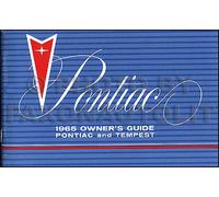 1965 Pontiac Proprietari Manuale Utente Istruzioni Operatore Guida Libro per All