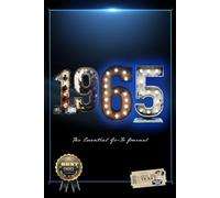 1965 - The Essential Go-To Journal: 1965 birthday gift, personal organizer, great gift, keepsake, password log, unique gift for born in 1965, practical birthday present, handy size, significant events