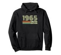 1965 Vintage Retro Regalo Compleanno 60 Anni Uomini Donne Felpa con Cappuccio