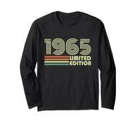 1965 Vintage Retro Regalo Compleanno 60 Anni Uomini Donne Maglia a Manica
