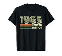 1965 Vintage Retro Regalo Compleanno 60 Anni Uomini Donne Maglietta