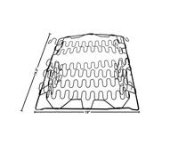 1966-77 Ford BRONCO Anteriore Sedile Indietro Molla Secchio Stile - Destro O