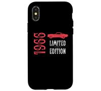 1966 Birthday Year American Classic Car Guy Petrolhead Custodia per iPhone X/XS