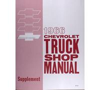 1966 Chevrolet Camion Negozio Manuale 66 Chevy Pickup Pannello Suburban Big