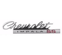 1966 " Chevrolet Impala Ss " Posteriore Emblema Nuovo Trimparts 66 Chevy